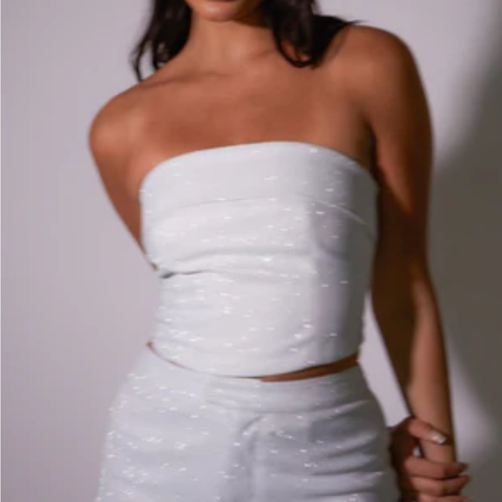 SLA the Label White Aries Top